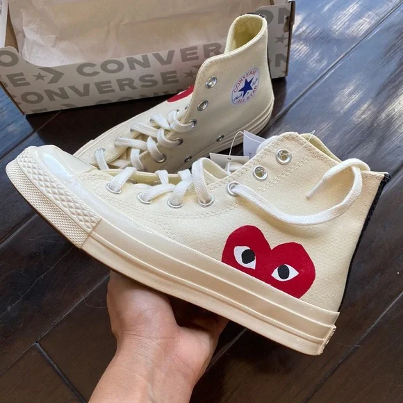 Comme Des Garcons Shoes With Box Cdg Original Jual Converse X Play